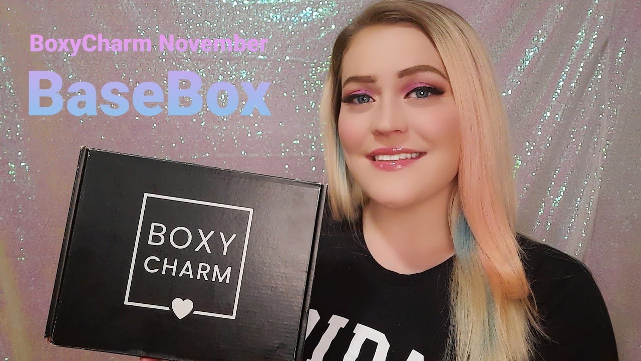 BoxyCharm November 2021 BaseBox Unboxing & Try on!