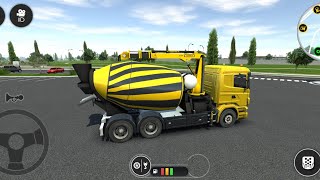 Cement Mixer Construction site - City Park Installation Game - Android Gameplay screenshot 2