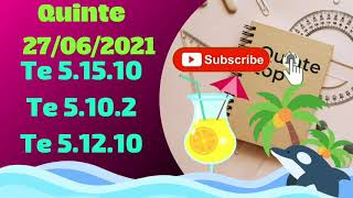 توقعات الكانتي 27/06/2021 base quinte