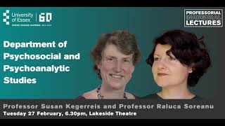 Professorial Inaugural Lectures: Professor Kegerreis and Professor Soreanu (adjusted audio)