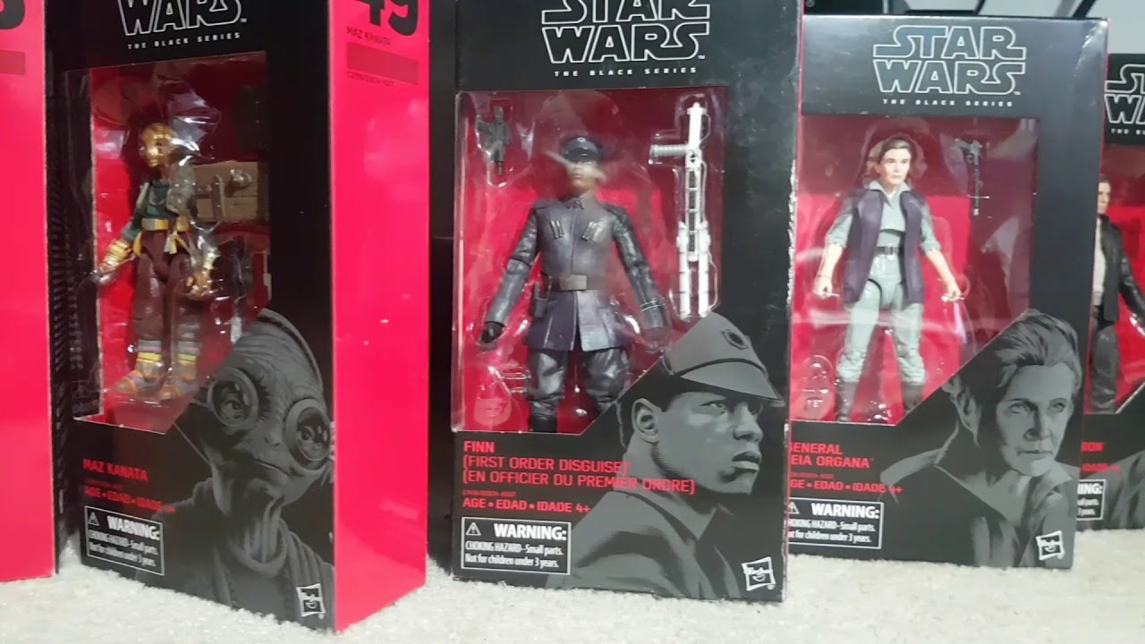 Star Wars The Force Awakens Black Series 6 Inch Collection 2019