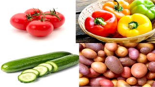 الخضراوات في الأحلام 1: الفليفلة والبندورة والخيار والبطاطا