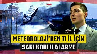 Meteorolojiden Kritik Rüzgar Ve Fırtına Uyarısı İşte İstanbul Dahil Rüzgardan Etkilenecek 11 İl..