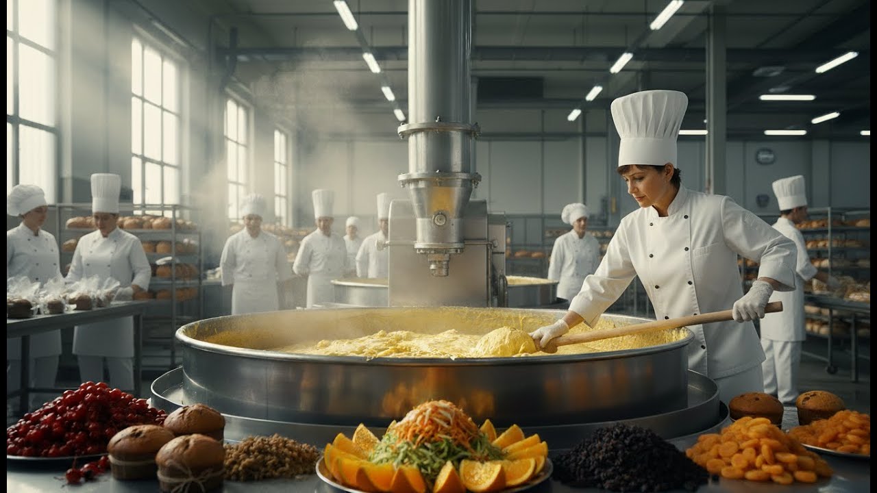 How This Factory Turns Alive Dough Into Christmas Millions (Full Process