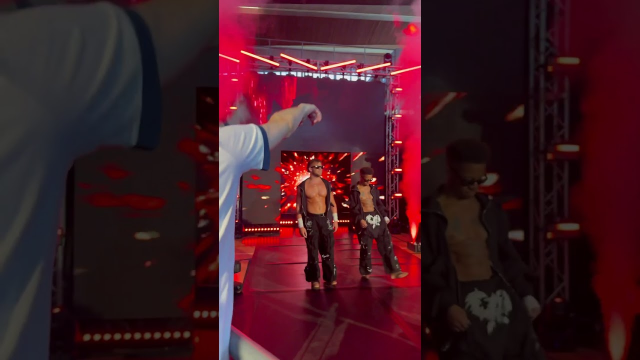 Lio Rush entrance at Rev Pro Sunday 24th August