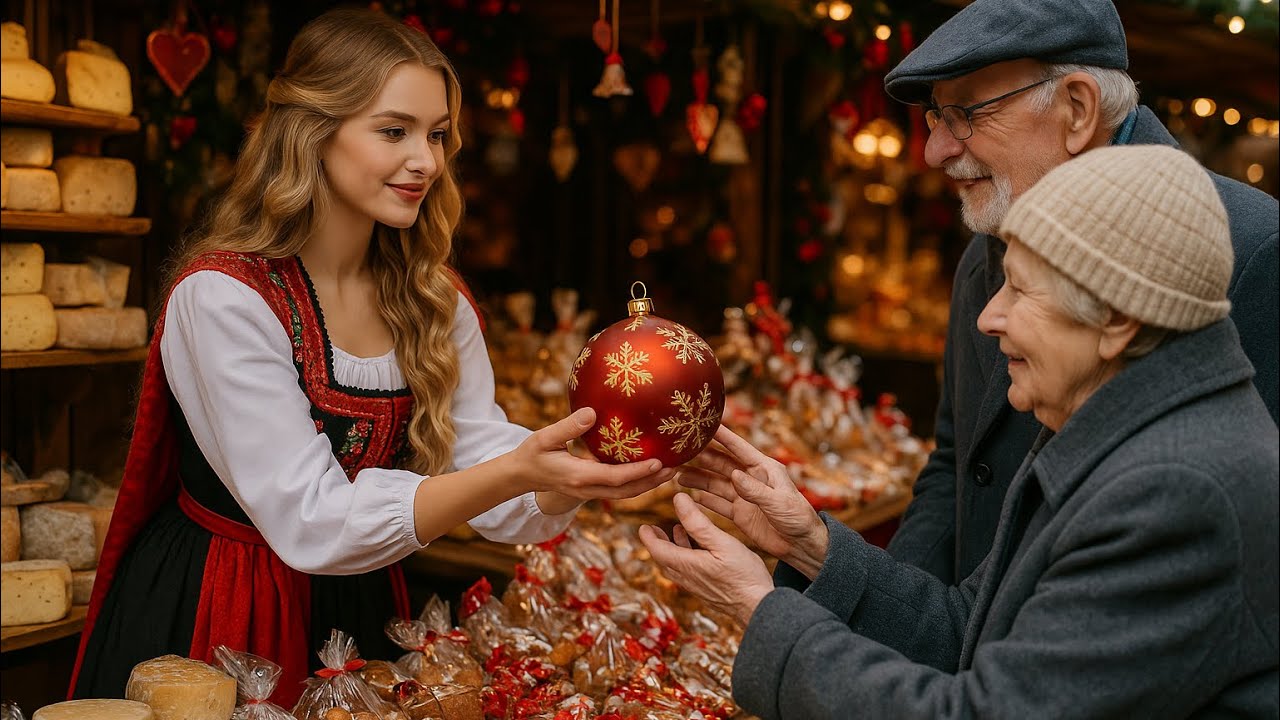 Самый красивый рождественский рынок во Франции? 🇫🇷🎄 Прогулка по Кайзерсбергу, Эльзас, 4K