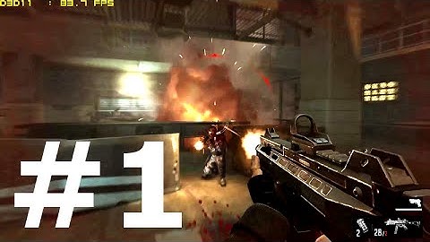 F.E.A.R. 3 Walkthrough Gameplay Part 1 - GTX 760 & Core i5 4670 - Very high settings