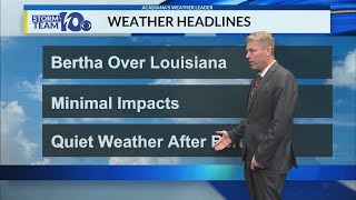Heath's night forecast 7/22/26