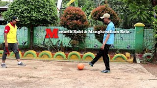 Materi PJOK Kelas 5 || MENARIK KAKI DAN MENGHENTIKAN BOLA