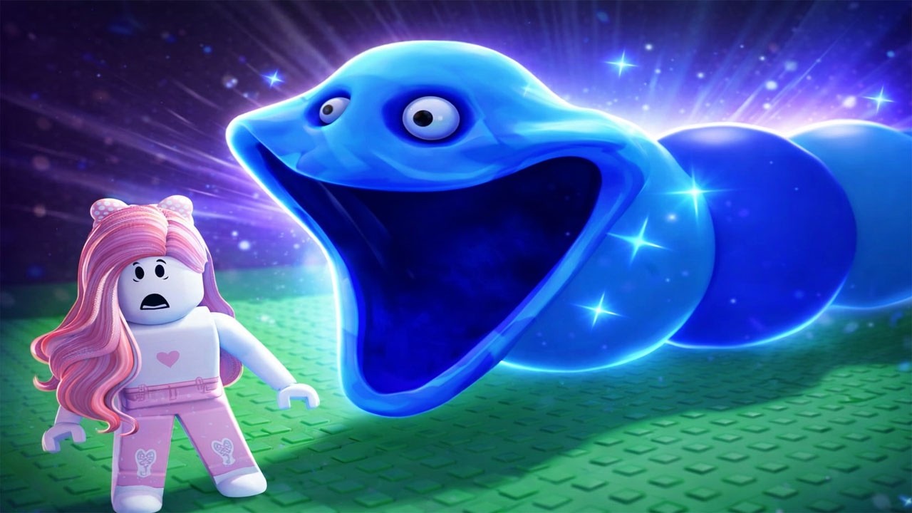 [로블록스] 거대 지렁이가 사람들을 전부 잡아먹고 있어요!! (Become Hungry Worm) - 민또 경또 -