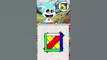 BlingBangBangBorn x Smiling Critters play painting the Color Challenge #short #colorgame