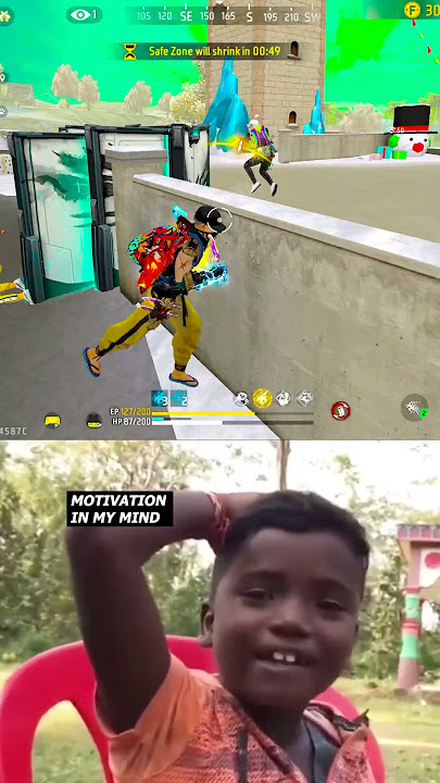 Secret Motivation 🤫 How I Play Solo vs Squad | Garena Free Fire #shorts #short #youtubeshorts