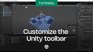 Customize the main toolbar with Unity Toolbars API