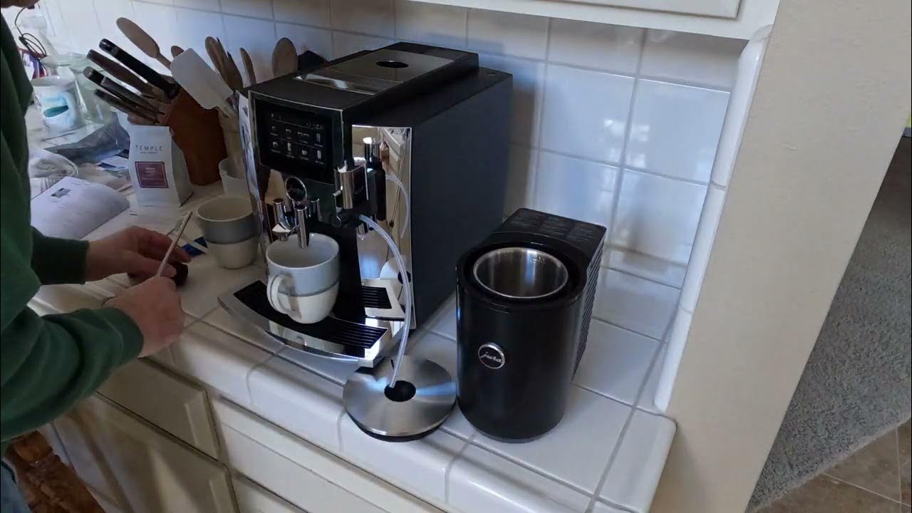 Setting Up the Jura S8 Chrome Espresso Machine Timelapse YouTube