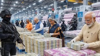 भारतीय नोटों की छपाई कैसे होती है? | Indian Currency Printing Process । नाशिक टकसाल में नोट छपाई।