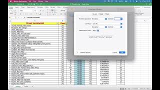 Commas to Decimals on a Mac