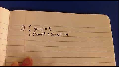 5 4 Systems of nonlinear equations