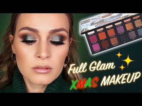 FESTLICHES GLAMOUR MAKEUP 🌟🎄Weihnachten 2018