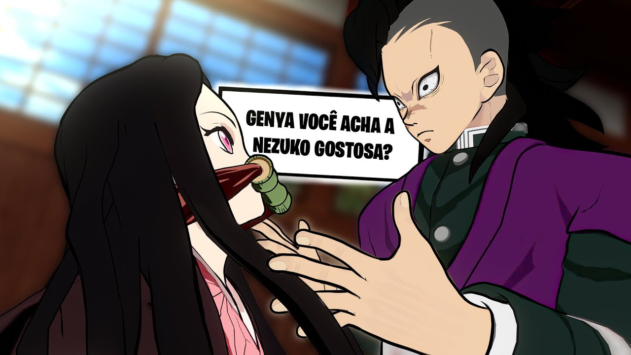 GENYA e NEZUKO RESPONDENDO suas perguntas no Demon Slayer VR!