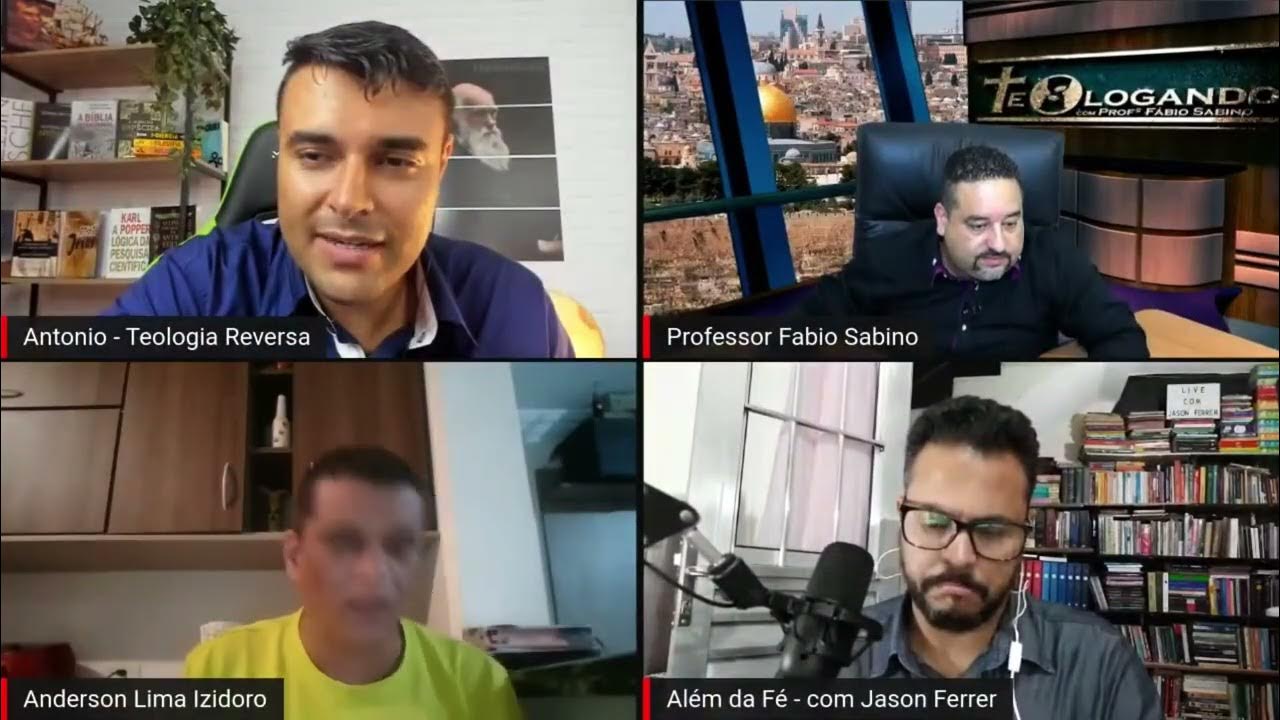 PASTOR Anderson entrou na live para encarar Jason e o Sabino. Veja o que  aconteceu 