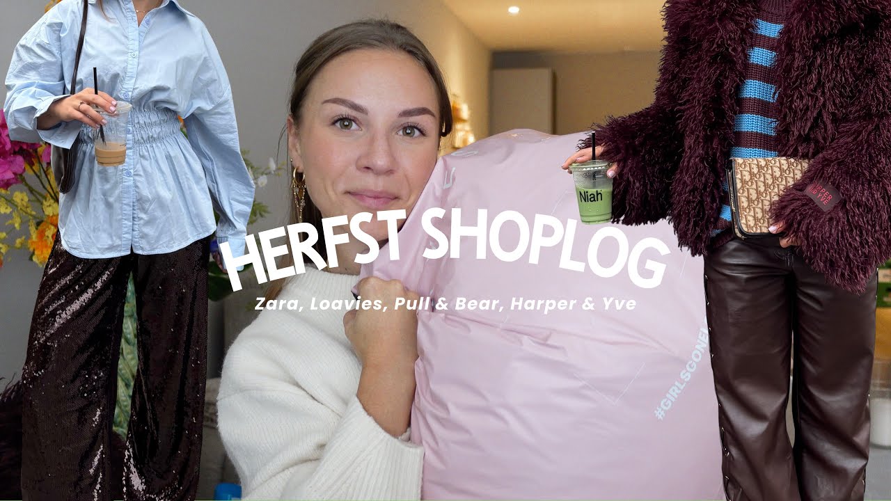 Herfst shoplog: Zara, Pull & Bear, Loavies, Harper & Yve 🤎 Fleur Nijbacker