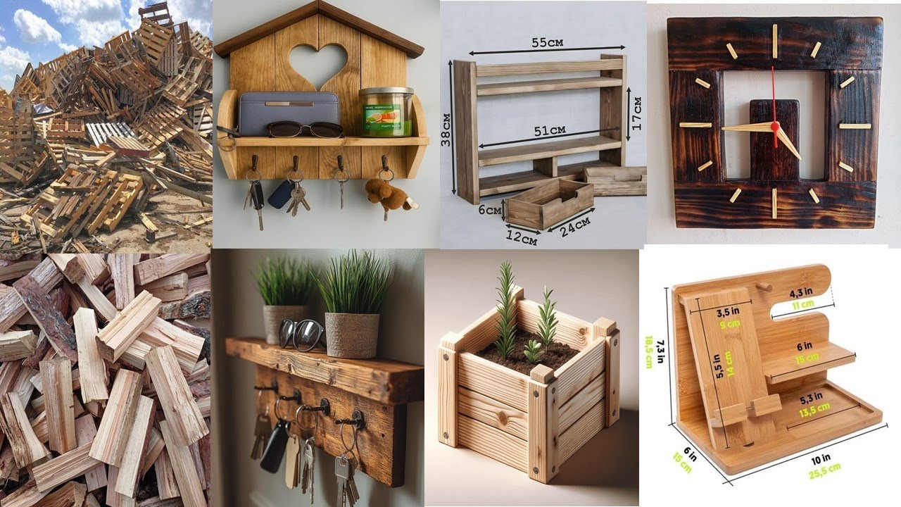 75 Scrap Wood Projects You Can Make and Sell for Profit | DIY Ideas