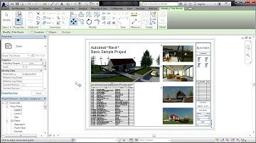 Revit Architecture 2016 Status Bar