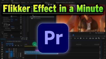 How to do the Flicker Effect in Adobe Premier Pro | How to Adobe