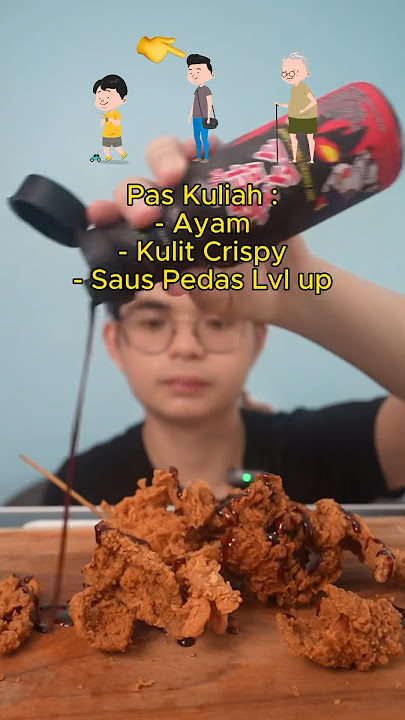 Makan ayam crispy lintas waktu