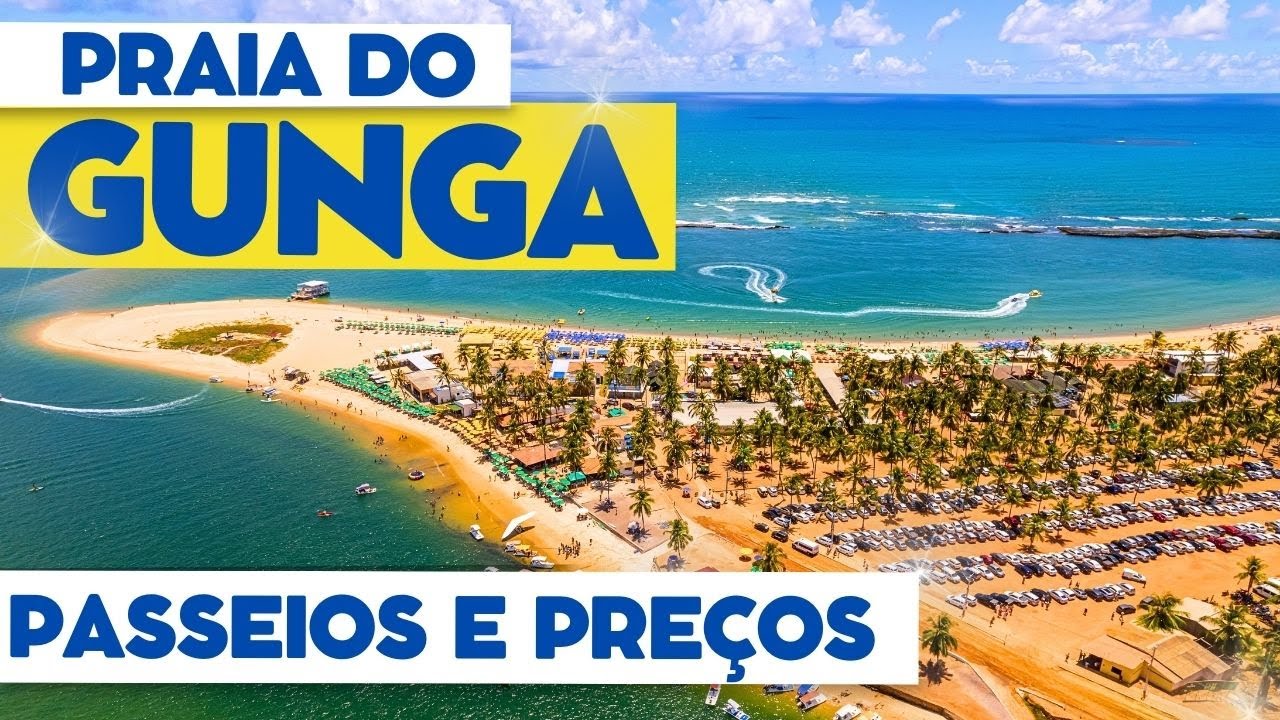 🏖️Praia do Gunga: Descubra os Preços dos passeios da Praia do Gunga - Passeios em Maceió Alagoas