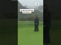 The conditions were no match for Colt 😤