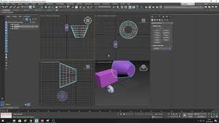 Orthographic and Perspective View with 3Ds Max