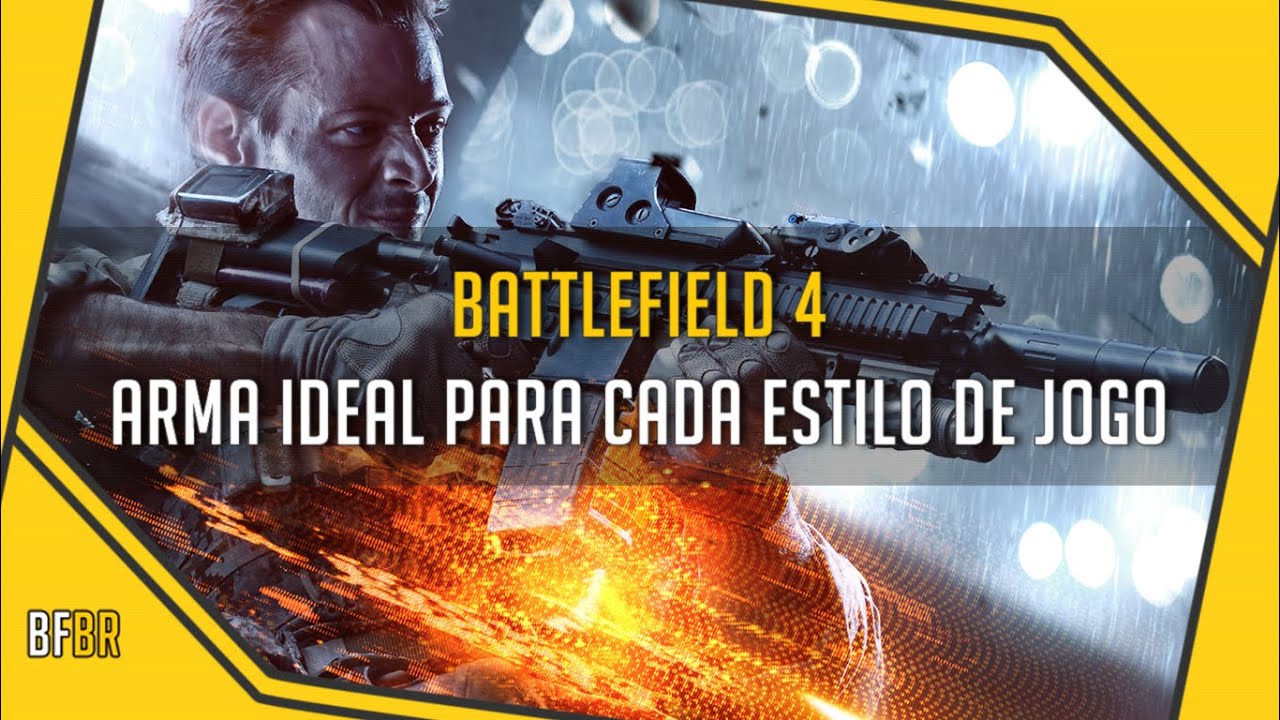 Saiba qual o tipo de arma ideal para cada estilo de jogo no