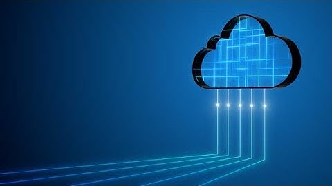 Cloud Computing Technology with Flowing Data stock footage | stock video | Cinefootage