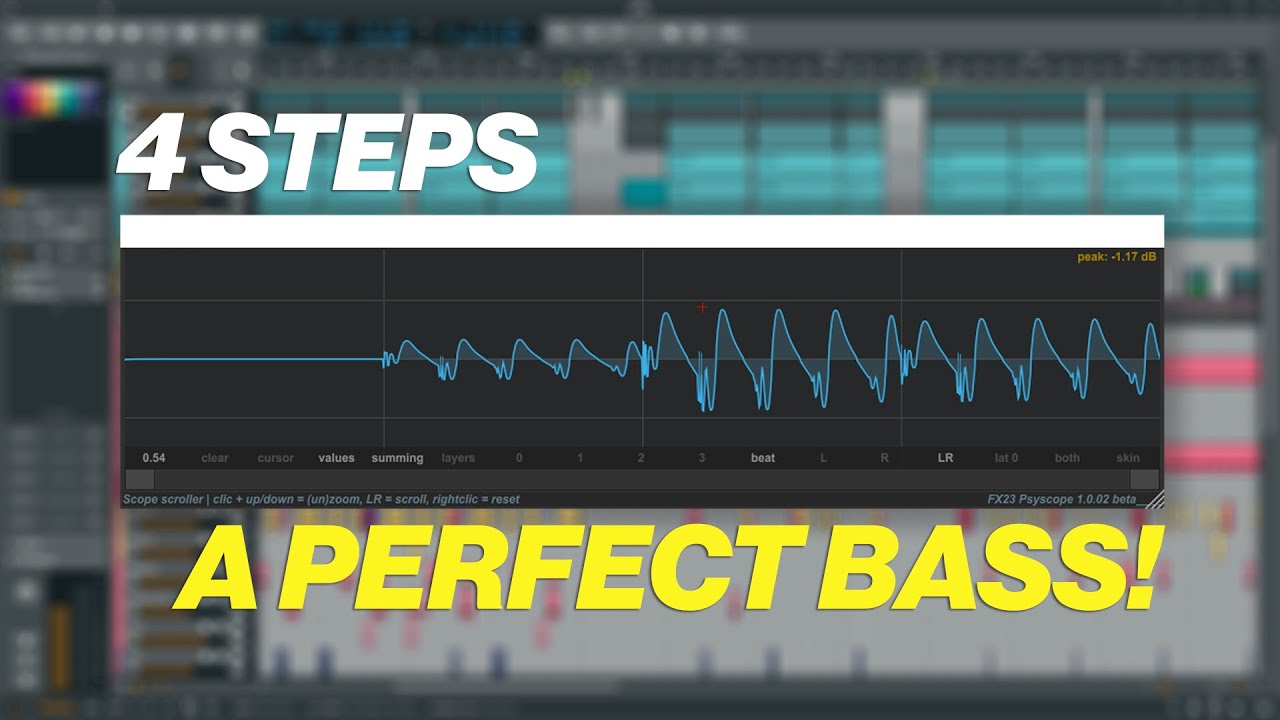 Psytrance Basslines: 4 Simple Steps to Perfection