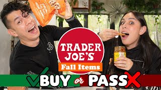 Buy or Pass  Trying Trader Joe's Fall Items!