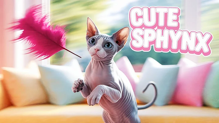 Watch the video about Is This SPHYNX Cat Too Cute to Handle?