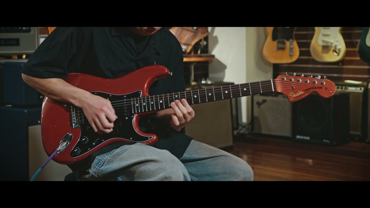 FENDER CUSTOM SHOP MBS 1969 Stratocaster Relic Indian Fire Red