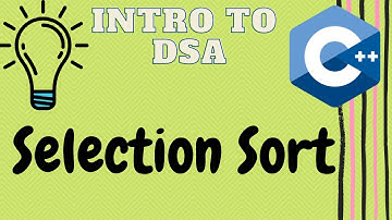 Selection Sort | Sorting Algorithms in C++ | Sorting an Array