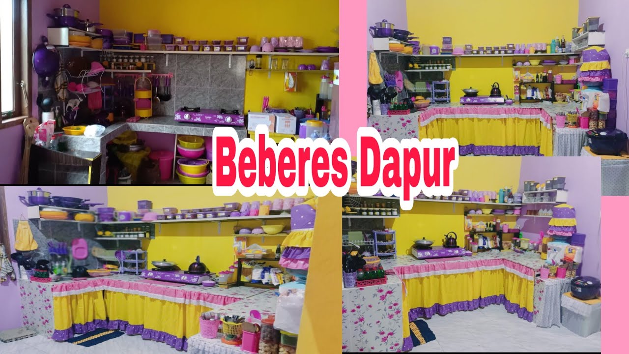 BEDAH DAPUR  HOME DECOR LOW  BUDGET  BERESIN DAPUR  MINI 