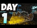 Comment notre tribe de 20000 heures a pris la mushroom cave day 1  ark pvp