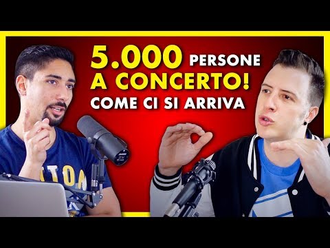 ⛔ ERRORI e SEGRETI ⭐ dei RUMATERA per passare da 30 a 5000 PERSONE a CONCERTO! Formare una Band