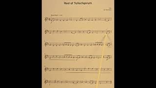 Reel of Tullochgorum, Traditional, piano accompaniment at rehearsal speed