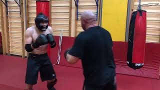 Тайский бокс в БУЛАТ (РОССИЯ). Работа в парах