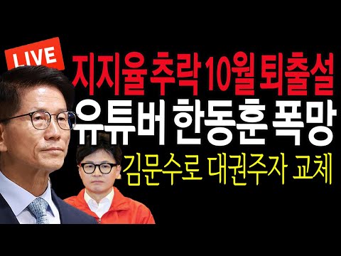 (라이브뉴스) <strong>김문수로</strong> 대권주자 교체 / 2024.08.21
