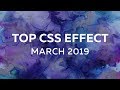 TOP CSS EFFECT — MARCH 2019