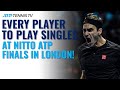 BEST Shot by EVERY Player to Play Singles at Nitto ATP Finals in London!