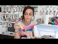 BEST BEGINNER EMBROIDERY MACHINE?! Let’s unbox and try out the Brother PE800!