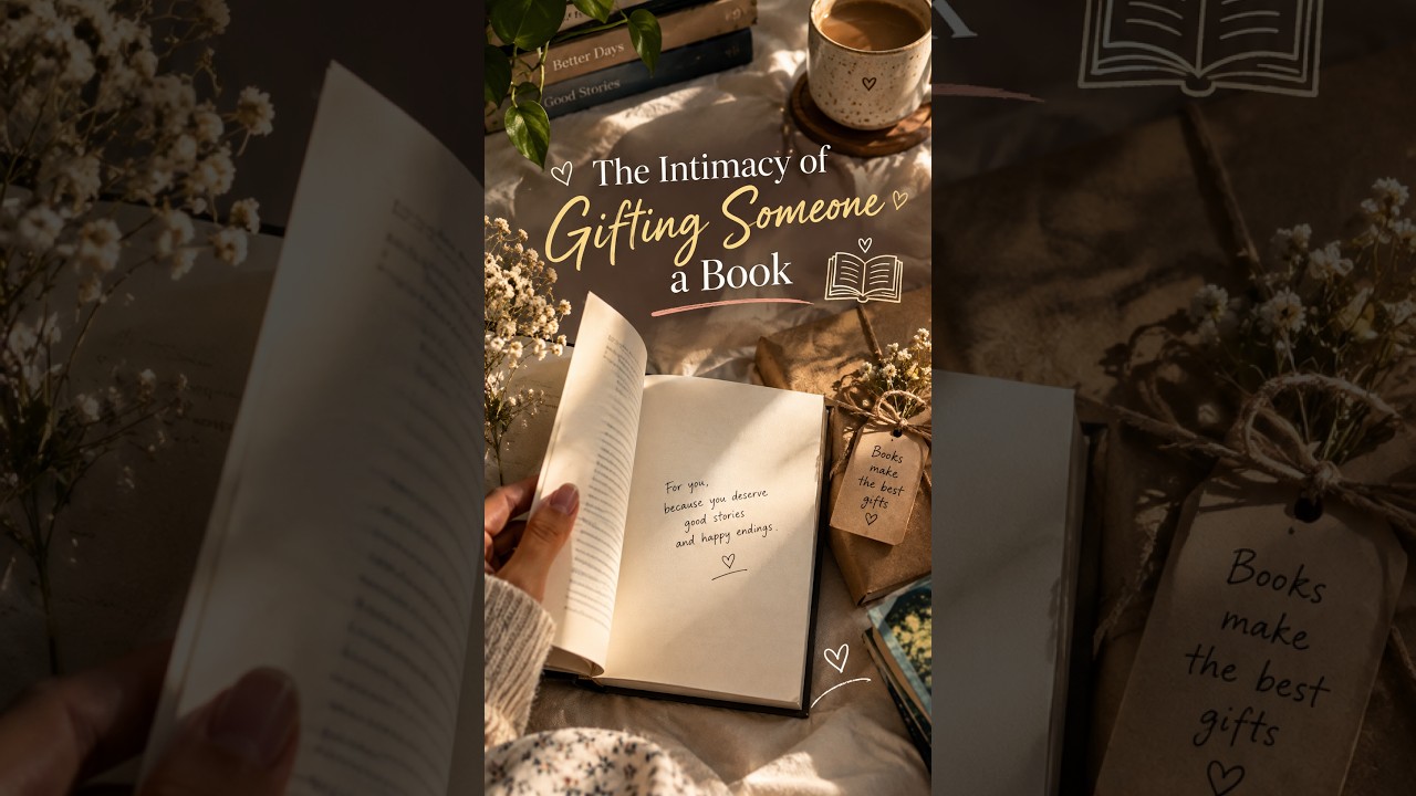 There’s something so special about gifting someone a book an