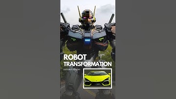 When Your Lamborghini Becomes a Transformer | Robot Transformation